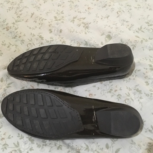 Ferragamo Brown Patent Leather Loafers - Picture 3 of 5